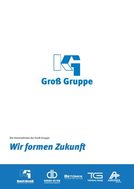 Groß Gruppe - Unternehmensbroschüre