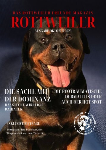 Rottweiler Magazin Ausgabe Oktober 