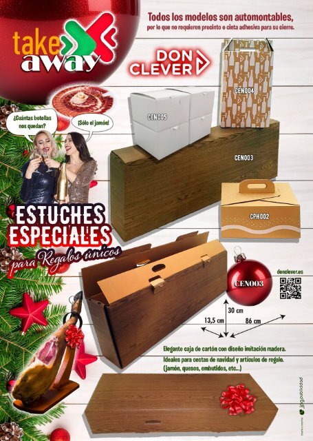 FLYER TAKE AWAY CAJAS DE REGALO