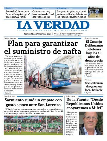 Martes 31 de octubre de 2023