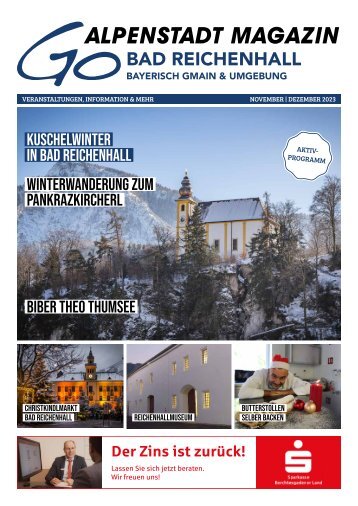 GO Bad Reichenhall Magazin | November/Dezember 2023
