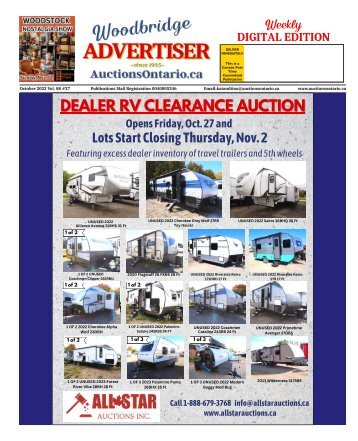 Woodbridge Advertiser/AuctionsOntario - 2023-10-31