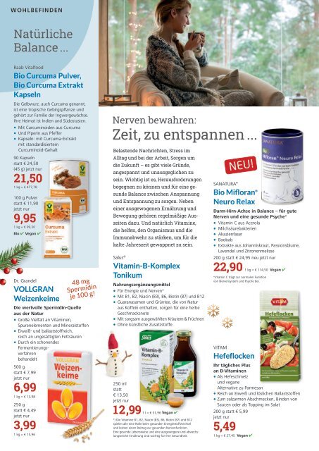 GOLL November - mit den Probiertagen Manuka Sirup vom 16.11. - 18.11.2023