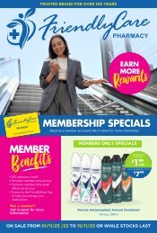 FriendlyCare Pharmacy November Catalogue