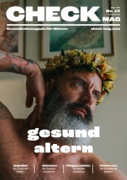 CHECK Magazin - Gesundheitsmagazin für Männer No.15