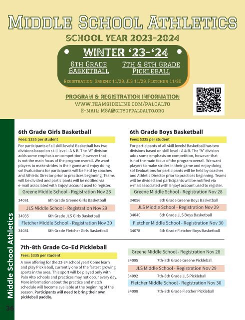 Winter 2024 Enjoy! Activity Guide