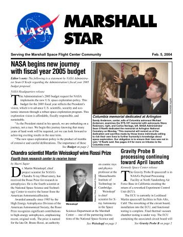 4-17-03 8-page format copy - Marshall Star - NASA