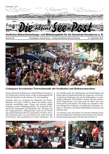 01.11.2023 Die kleine See-Post