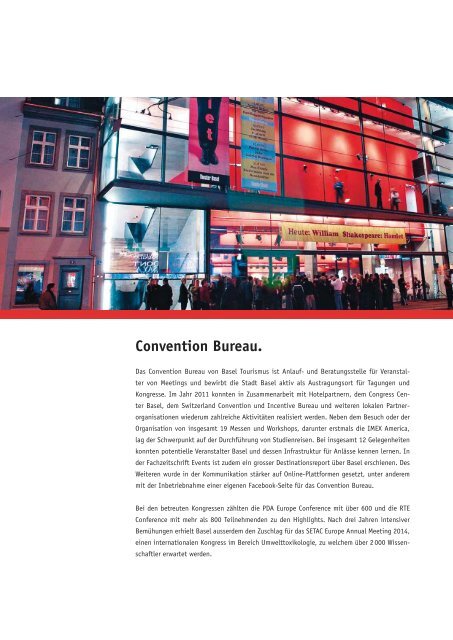 Jahresbericht 2011.pdf - About Basel Tourism - Basel