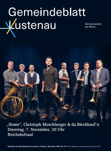 Gemeindeblatt Lustenau Nr. 44 | Freitag, 3. November 2023