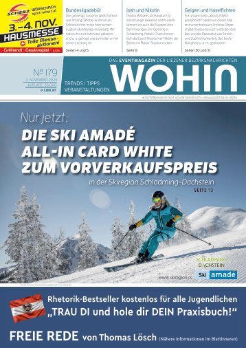 WOHIN Nr. 179 I November 2023