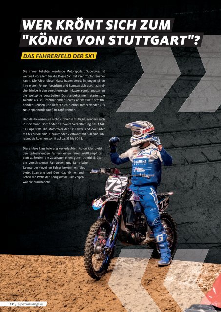 ADAC Supercross Stuttgart 2023_Offizielles Magazin