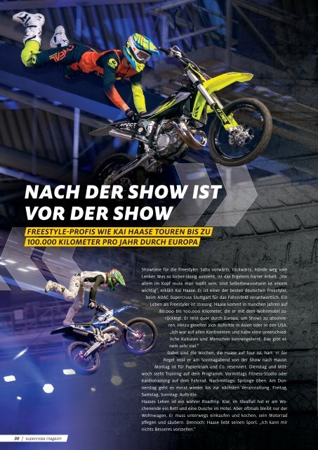 ADAC Supercross Stuttgart 2023_Offizielles Magazin