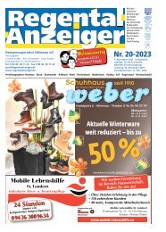 Regental-Anzeiger 20-23