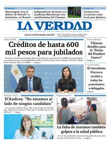 Jueves 2 de noviembre de 2023