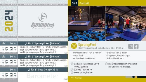 BAROMETER Cloppenburg | Limitierte Ausgabe 2024