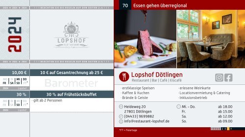 BAROMETER Cloppenburg | Limitierte Ausgabe 2024