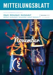 Nürnberg-Eibach/Reichelsdorf/Röthenbach - November 2023