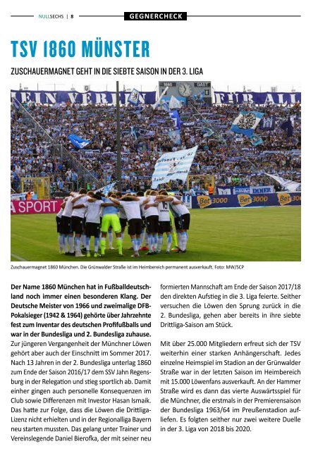 nullsechs Stadionmagazin - Heft 3 2023/24 