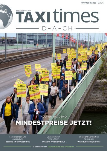 Taxi Times DACH - 3. Quartal 2023
