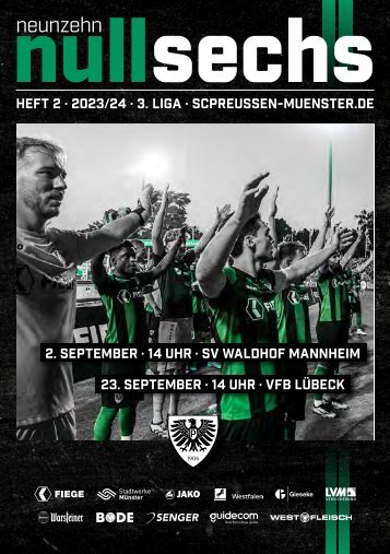 nullsechs Stadionmagazin - Heft 2 2023/24