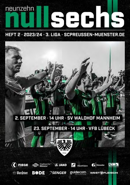 nullsechs Stadionmagazin - Heft 2 2023/24
