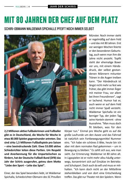 nullsechs Stadionmagazin - Heft 2 2023/24