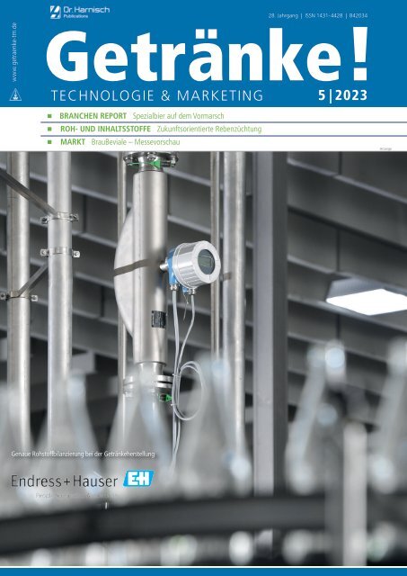 Getränke! Technologie & Marketing 5/2023