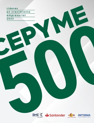 Publicación CEPYME500 2023