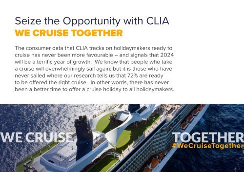 CLIA Travel Agency Membership Benefits 2024