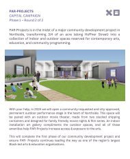 PAR-Projects Capital Campaign Round 2 of 2