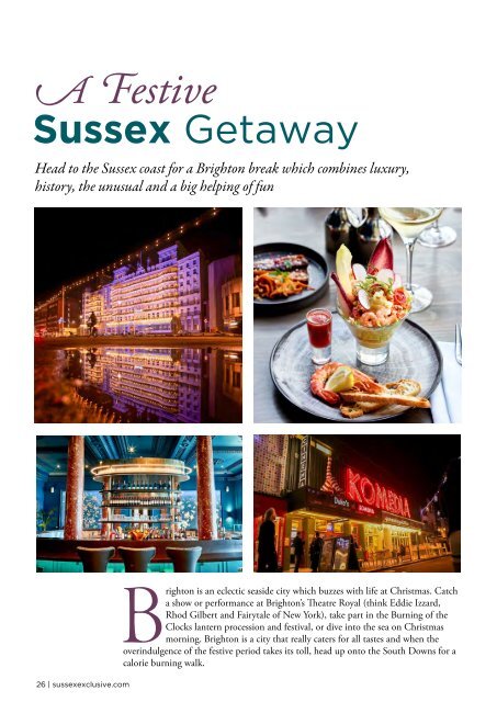 Sussex Exclusive Magazine Issue 6 2023 
