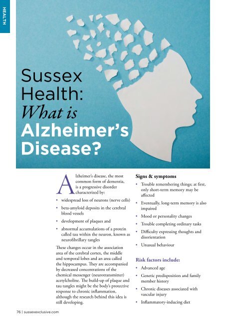 Sussex Exclusive Magazine Issue 6 2023 