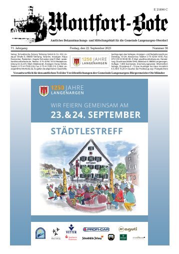 02.11.2023 Montfort-Bote