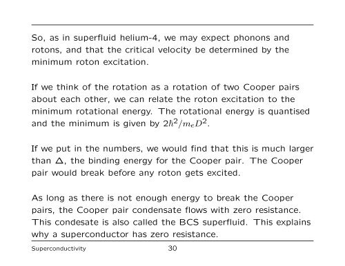 The Nature of the Cooper Pair - University of Liverpool