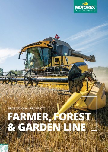 FARMER, FOREST & GARDEN LINE Brochure SE EN DE
