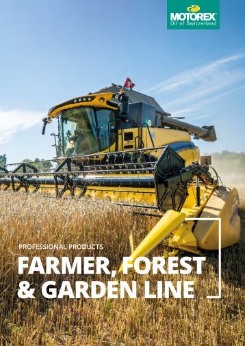 FARMER, FOREST & GARDEN LINE Brochure DE FR IT