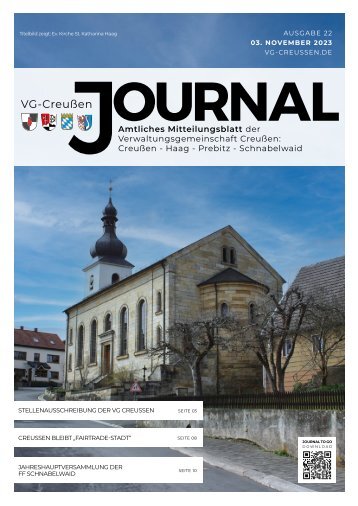 Creußen Journal - Ausgabe 03.11.2023