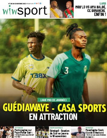 Journal wiwsport n305 - 03 novembre 2023