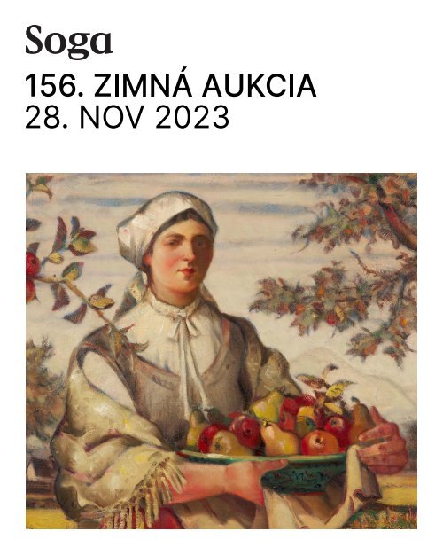 Aukčný katalóg_156.zimná aukcia SOGA