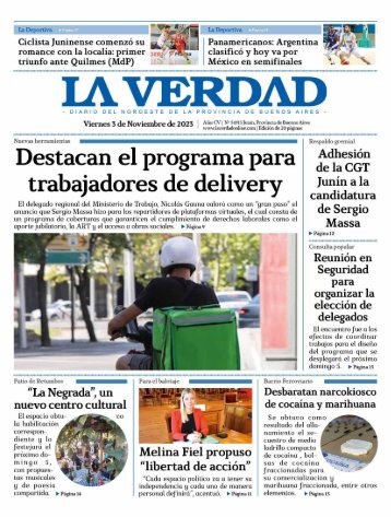 Viernes 3 de noviembre de 2023
