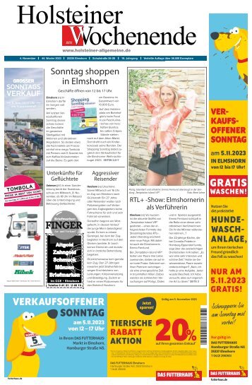 Holsteiner am Wochenende 44 2023