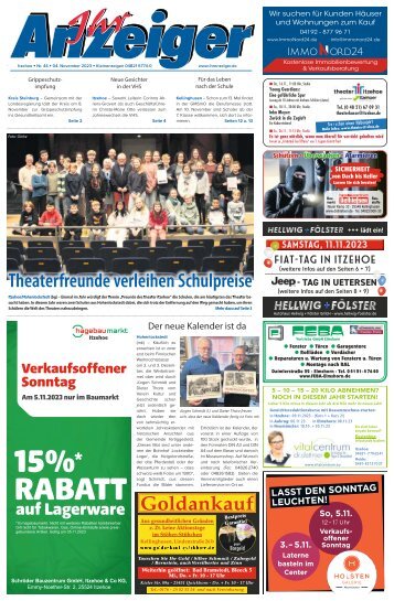 Ihr Anzeiger Itzehoe 44 2023