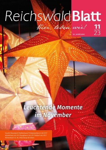 Reichswaldblatt - Feucht - November 2023