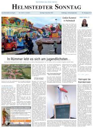 Helmstedter Sonntag Ausgabe 05.11