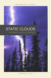 Static Clouds - Score