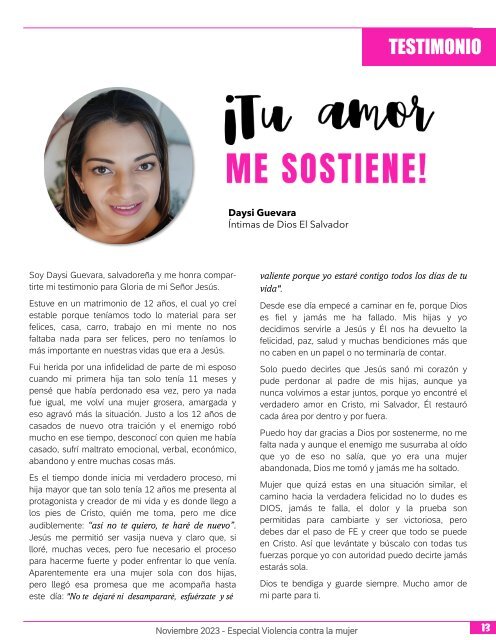 Intimas de Dios Magazine - Edición # 32