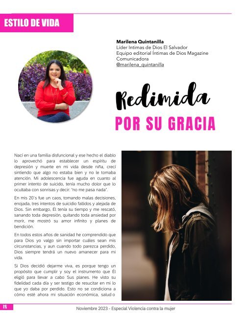 Intimas de Dios Magazine - Edición # 32