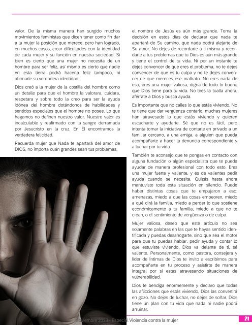 Intimas de Dios Magazine - Edición # 32