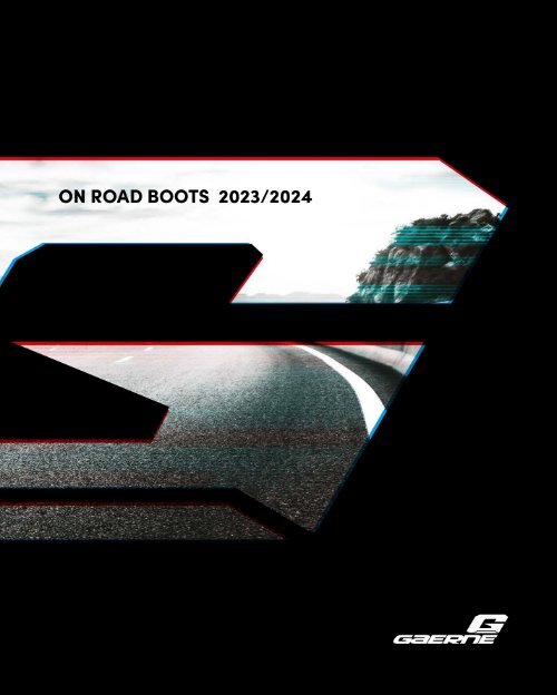 GAERNE › ONROAD › Katalog 2023 // motorrad-stiefel.com